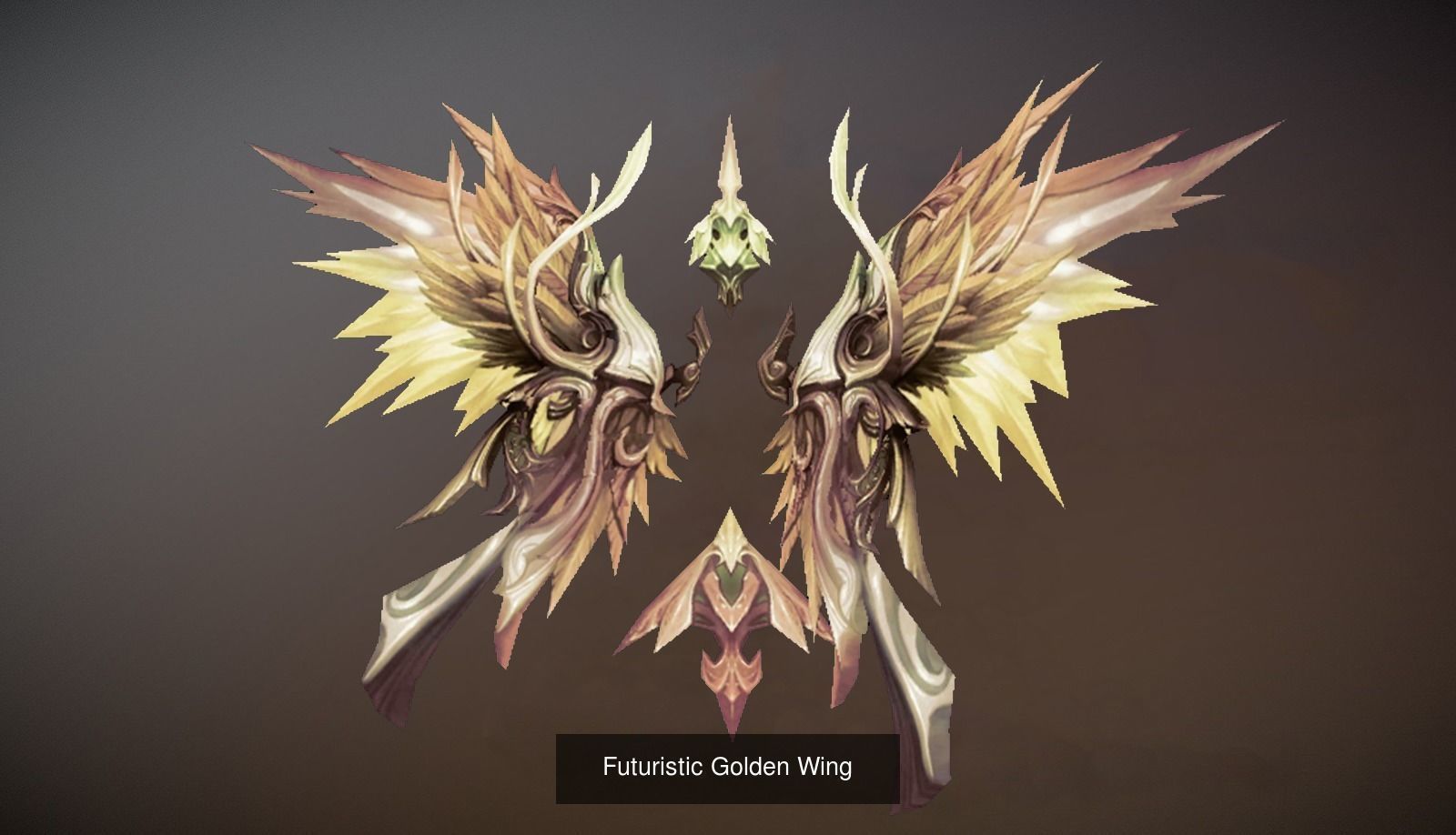 54 pieces Wing Pack 3D Model Collection_34