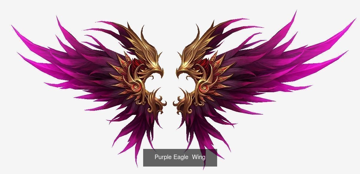 54 pieces Wing Pack 3D Model Collection_26