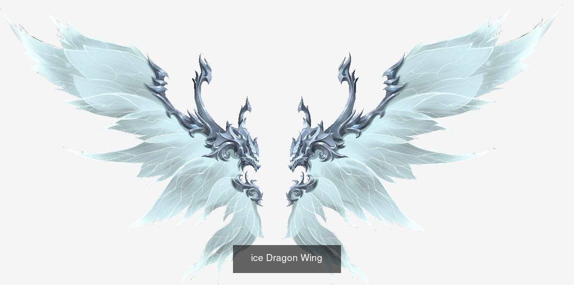 54 pieces Wing Pack 3D Model Collection_23