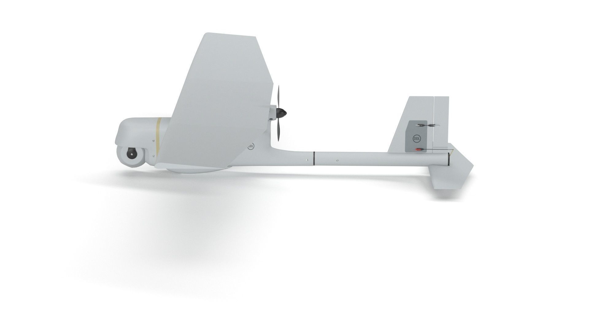 AeroVironment UAV RQ-11 b Raven Unmanned Aerial Vehicle 3D model_39