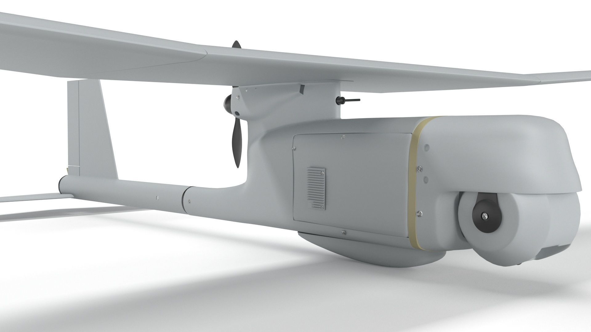 AeroVironment UAV RQ-11 b Raven Unmanned Aerial Vehicle 3D model_20