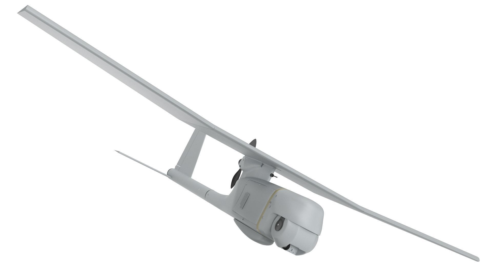 AeroVironment UAV RQ-11 b Raven Unmanned Aerial Vehicle 3D model_17