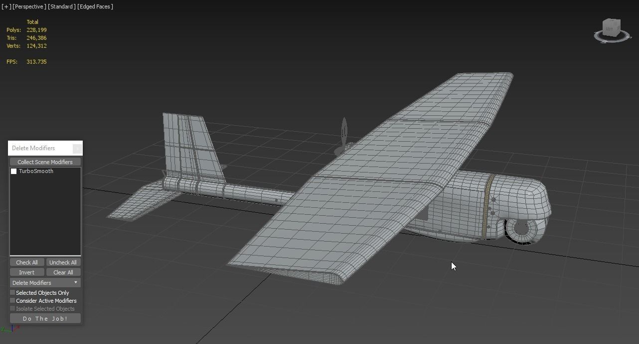 AeroVironment UAV RQ-11 b Raven Unmanned Aerial Vehicle 3D model_10