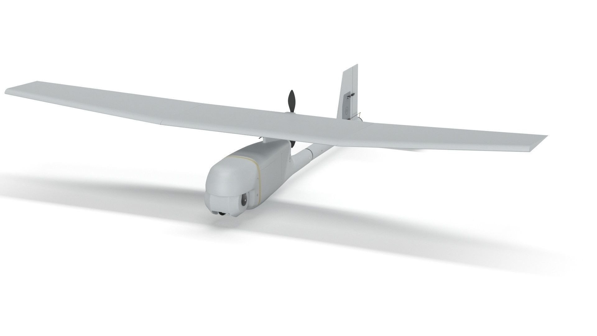 AeroVironment UAV RQ-11 b Raven Unmanned Aerial Vehicle 3D model_26