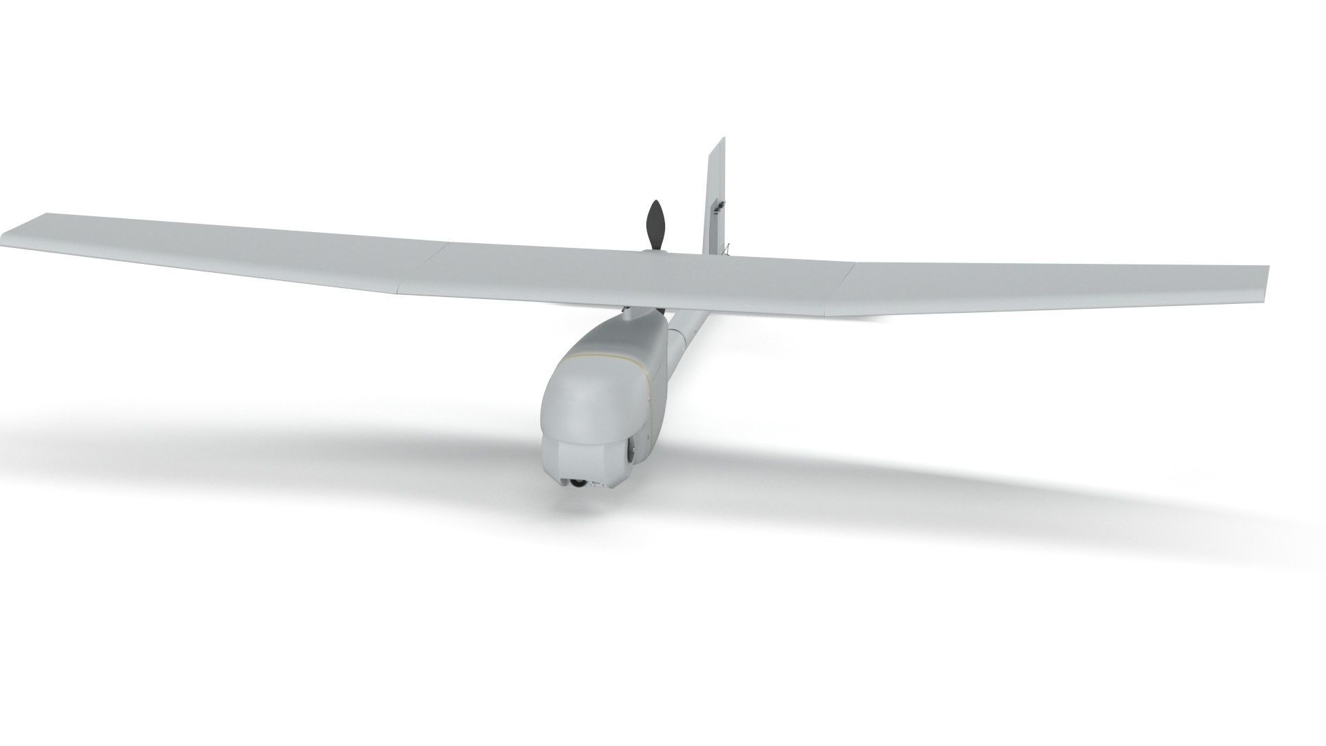 AeroVironment UAV RQ-11 b Raven Unmanned Aerial Vehicle 3D model_28