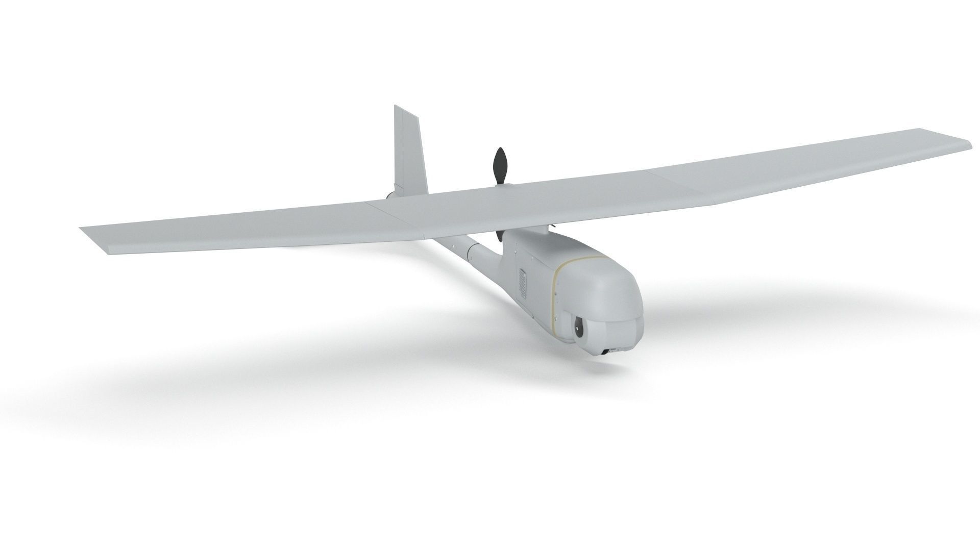 AeroVironment UAV RQ-11 b Raven Unmanned Aerial Vehicle 3D model_30