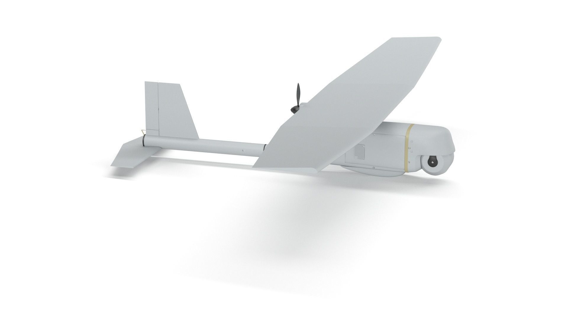 AeroVironment UAV RQ-11 b Raven Unmanned Aerial Vehicle 3D model_32