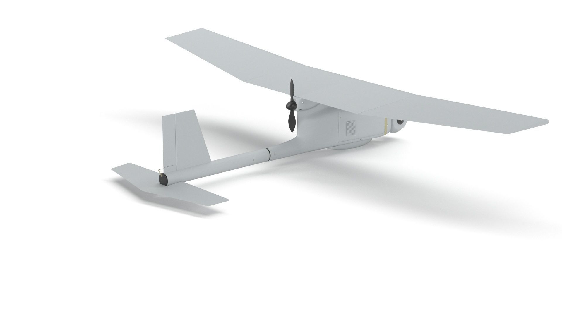 AeroVironment UAV RQ-11 b Raven Unmanned Aerial Vehicle 3D model_34