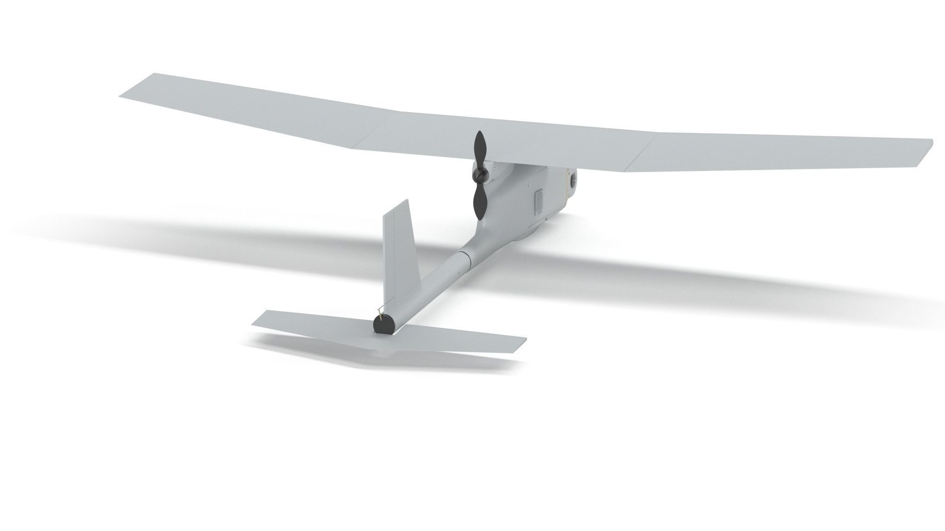AeroVironment UAV RQ-11 b Raven Unmanned Aerial Vehicle 3D model_35