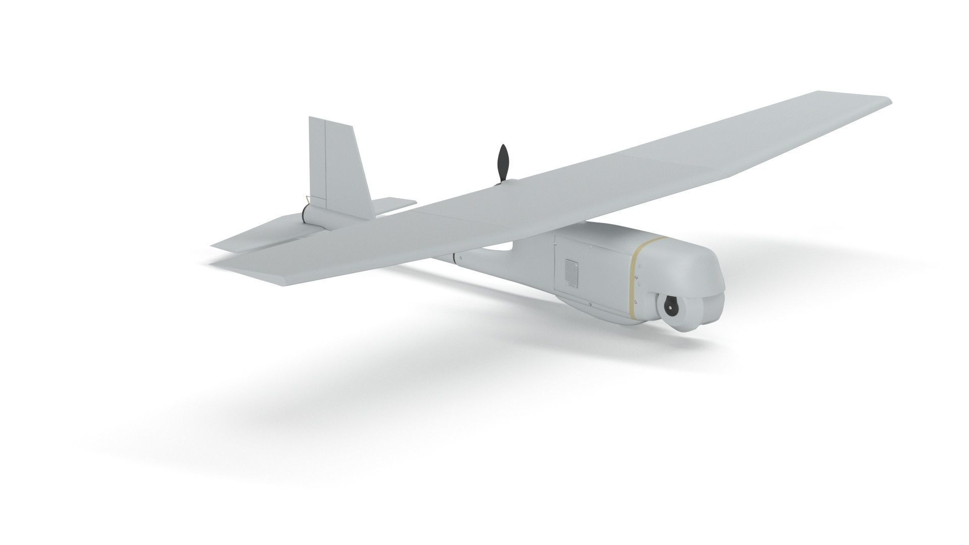 AeroVironment UAV RQ-11 b Raven Unmanned Aerial Vehicle 3D model_31