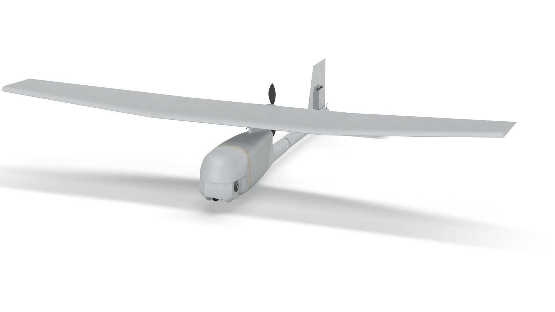 AeroVironment UAV RQ-11 b Raven Unmanned Aerial Vehicle 3D model_27