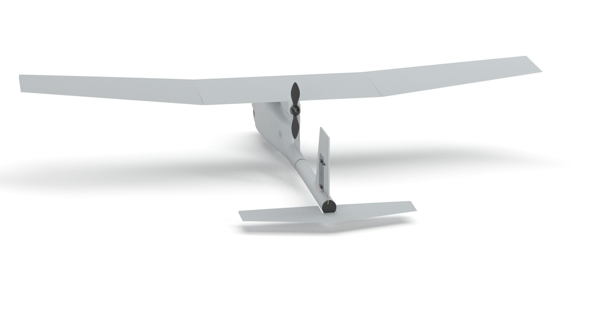 AeroVironment UAV RQ-11 b Raven Unmanned Aerial Vehicle 3D model_36