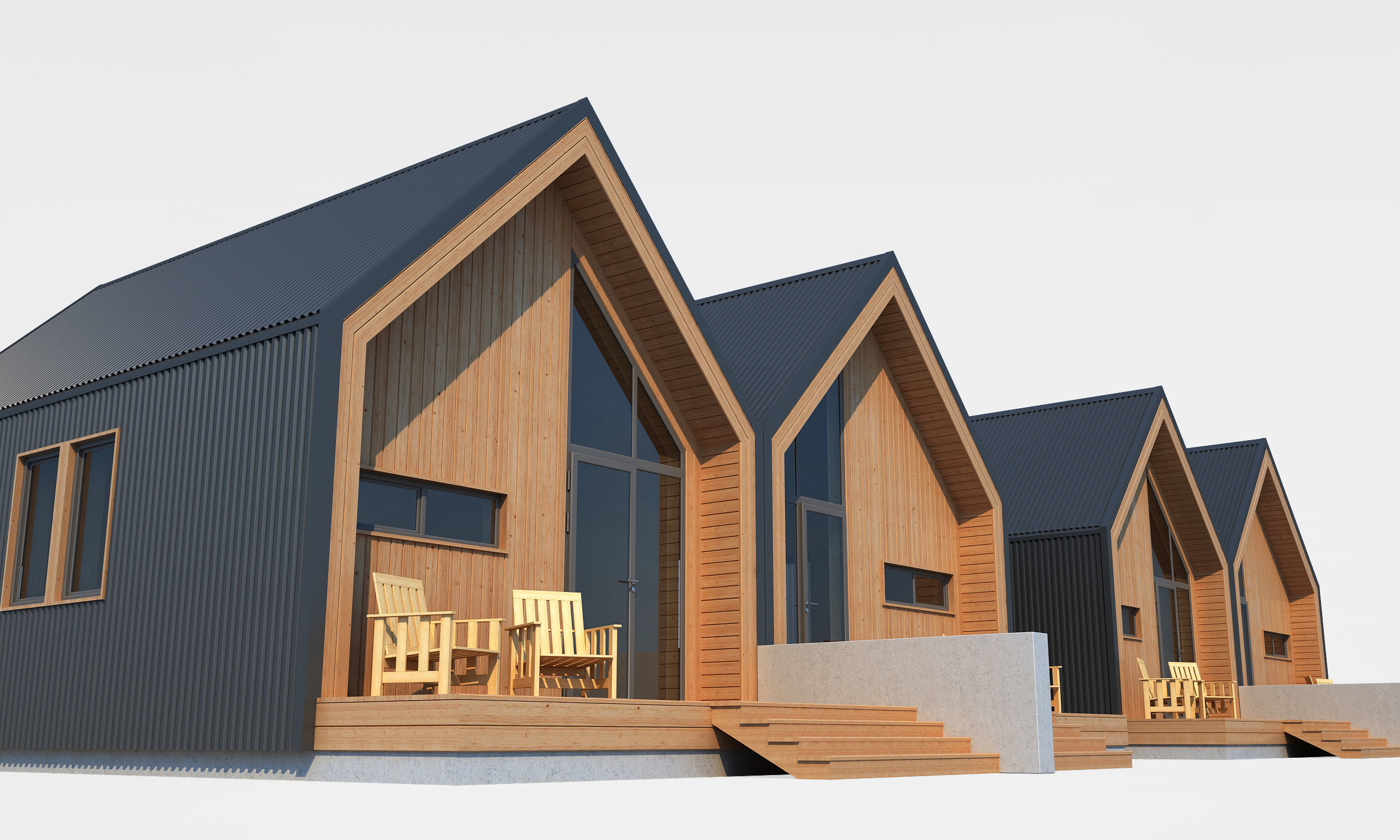 Small Barnhouse 3D model_8