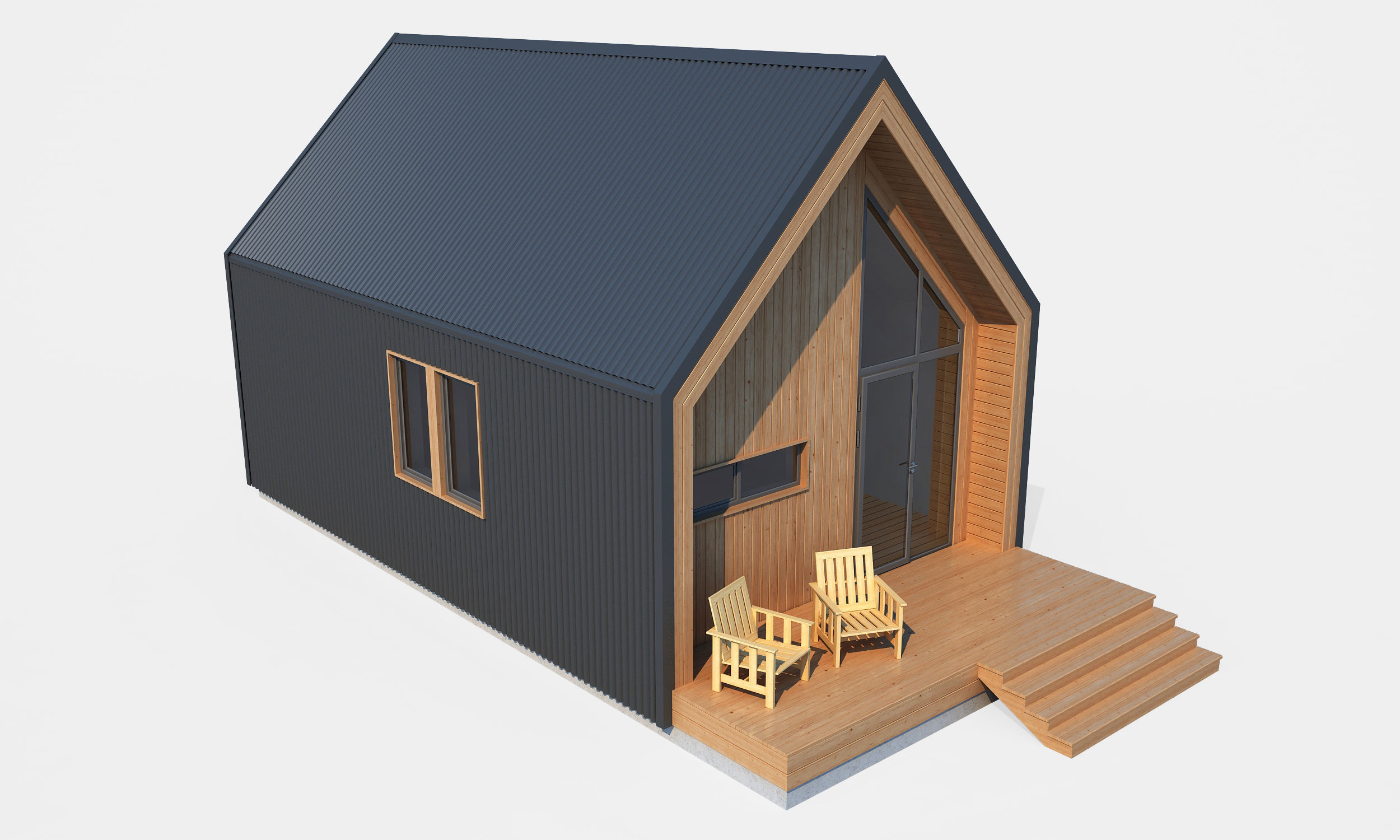 Small Barnhouse 3D model_9