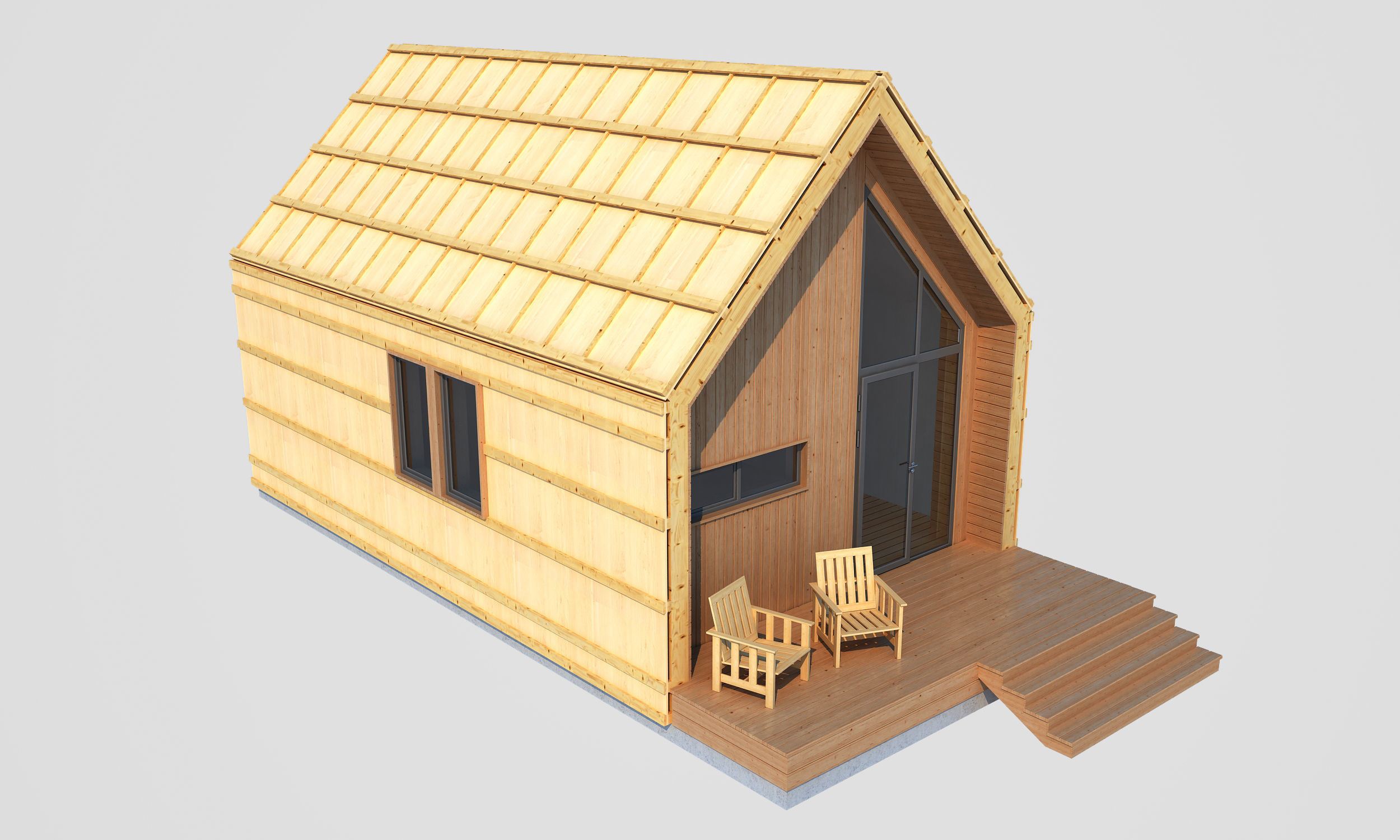 Small Barnhouse 3D model_10