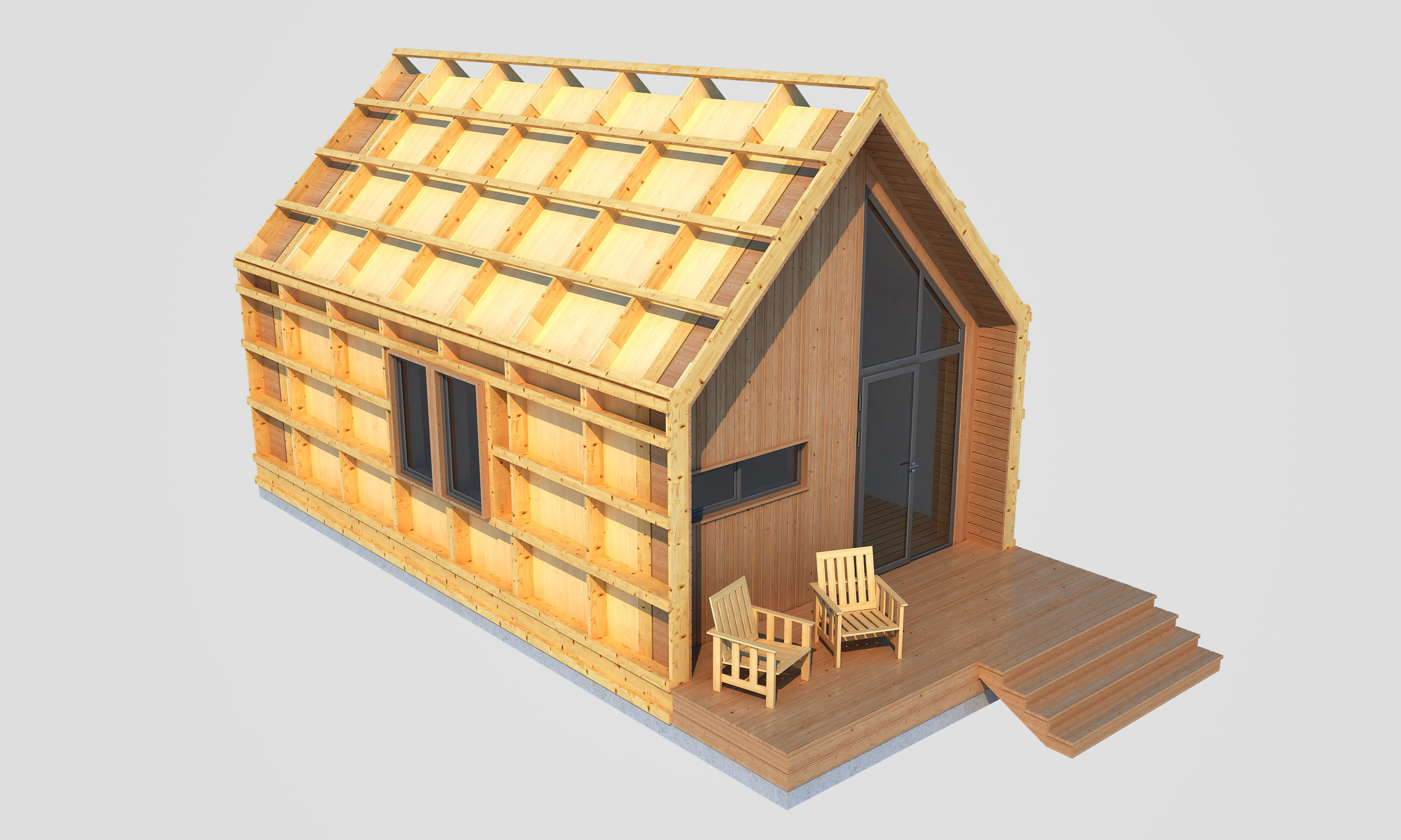 Small Barnhouse 3D model_11