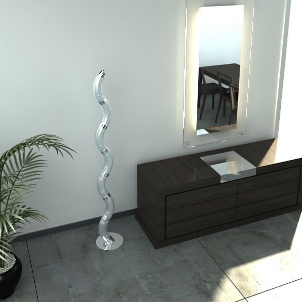 10 Modern Floor Lamps 3D model_11