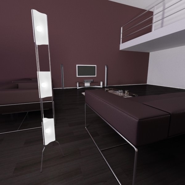 10 Modern Floor Lamps 3D model_49