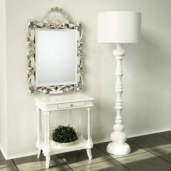 10 Modern Floor Lamps 3D model_54