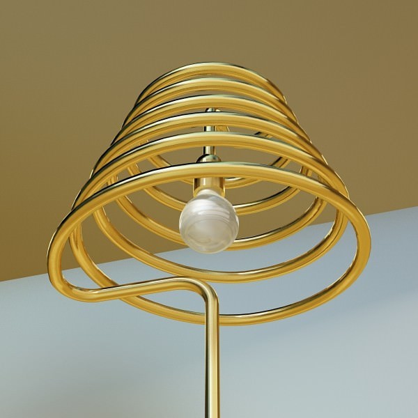 10 Modern Floor Lamps 3D model_18