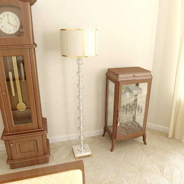10 Modern Floor Lamps 3D model_32