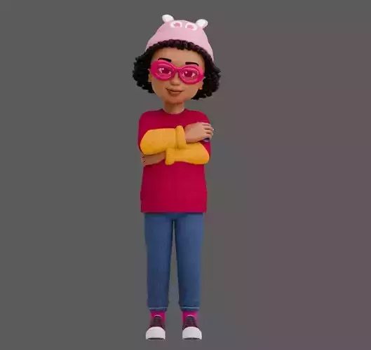 Candy Blender Rig 3D model