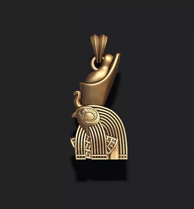 Horus pendant 3D print model_0