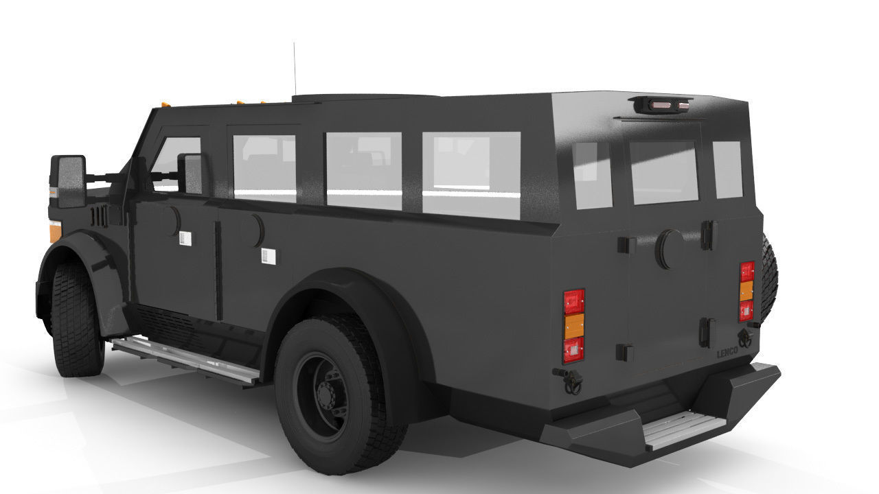 Tactical vehicle 3D model_3
