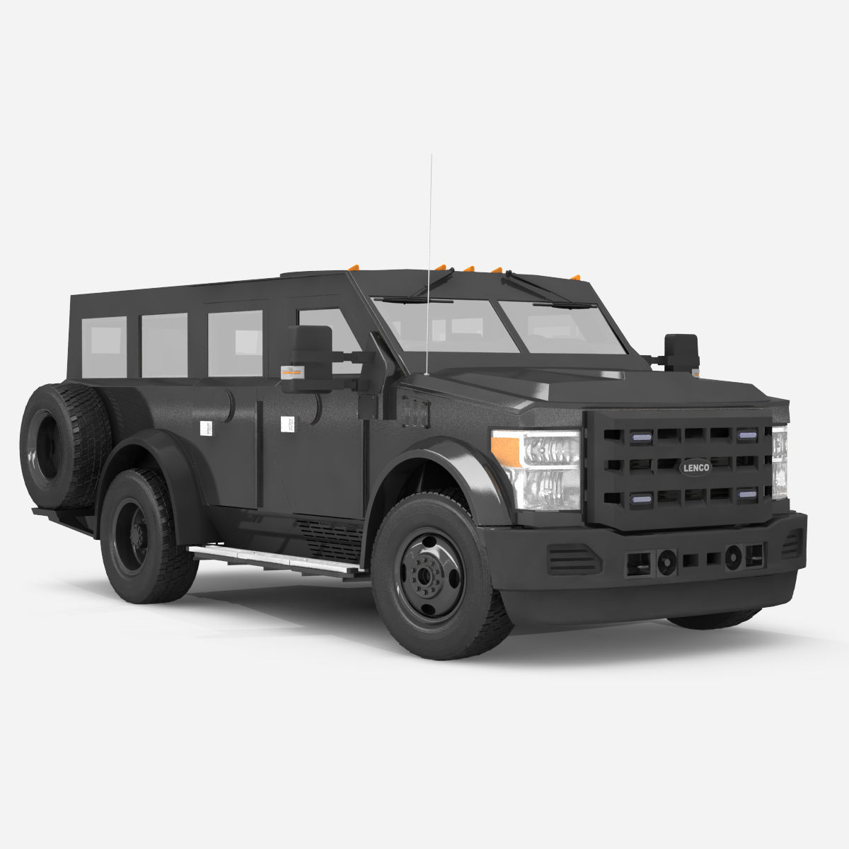 Tactical vehicle 3D model_19
