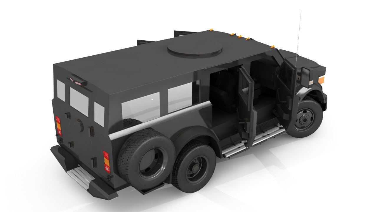 Tactical vehicle 3D model_7