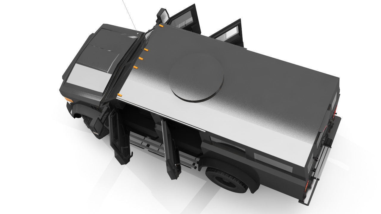 Tactical vehicle 3D model_13