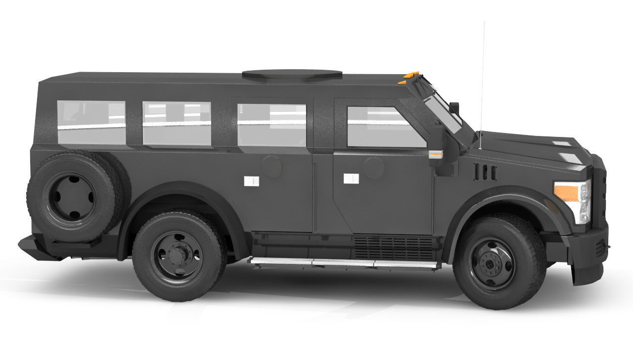 Tactical vehicle 3D model_6