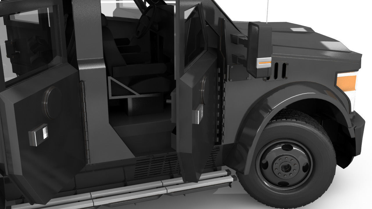 Tactical vehicle 3D model_14