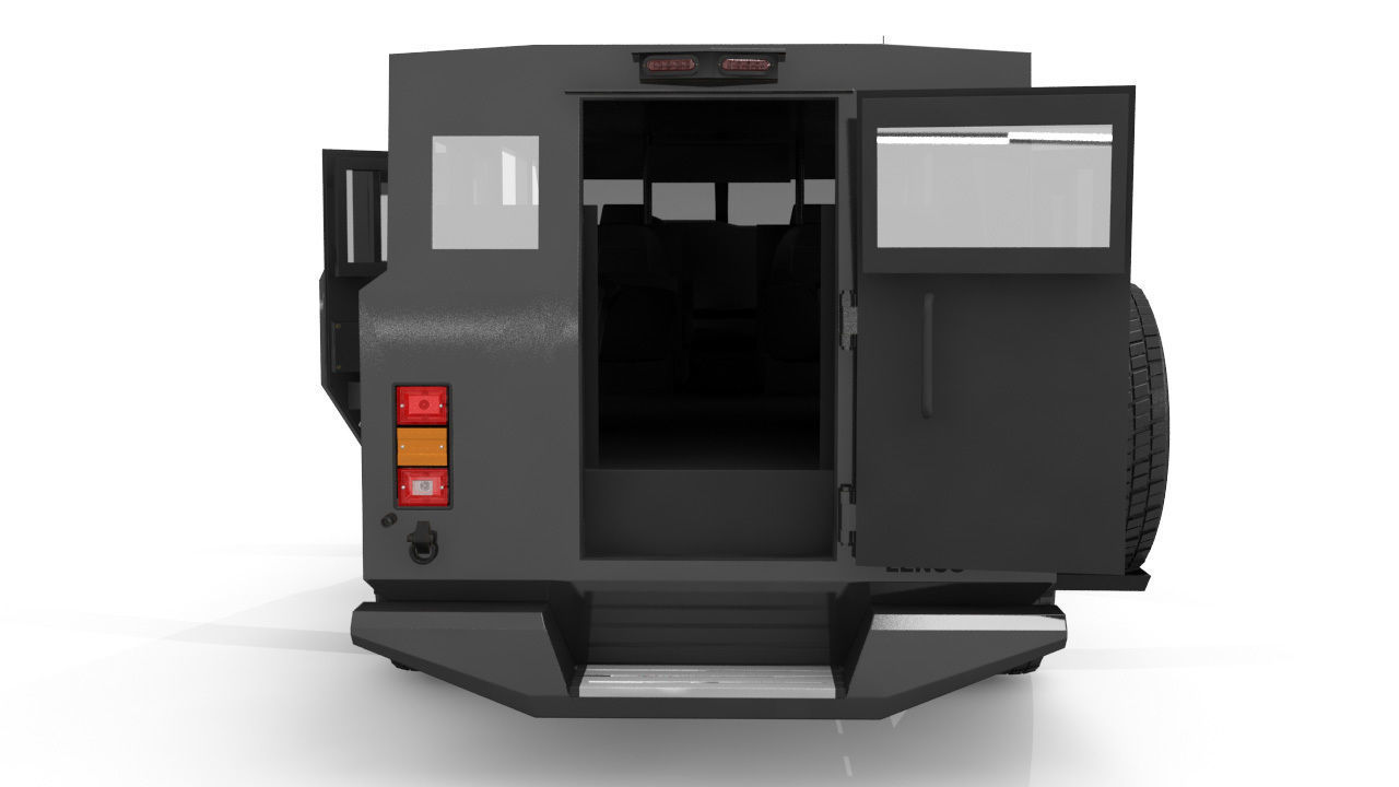 Tactical vehicle 3D model_11