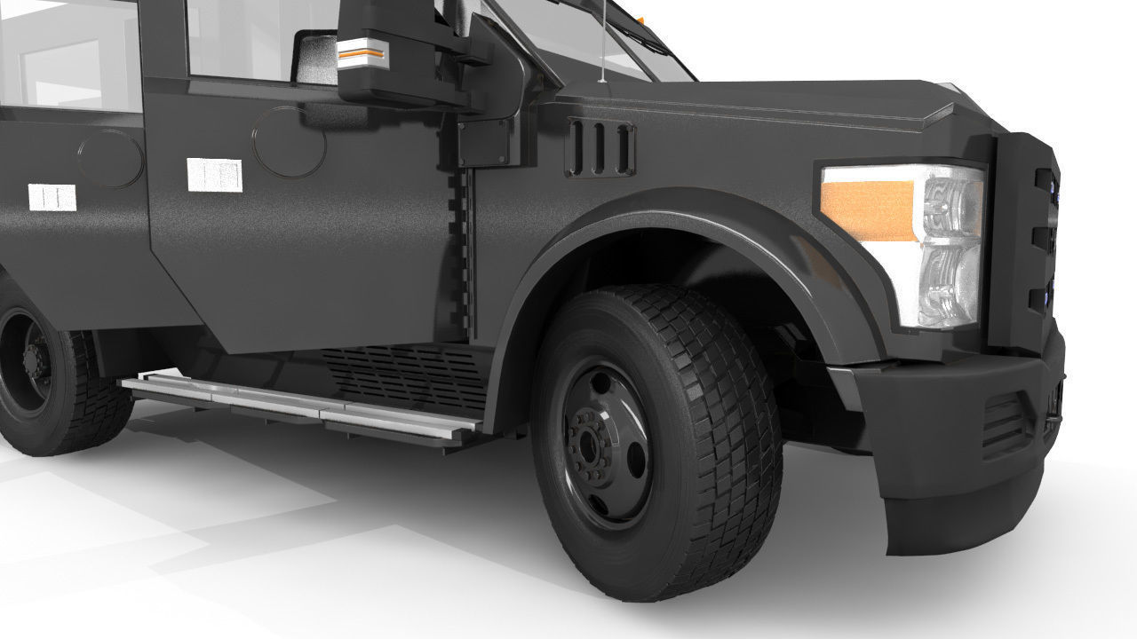 Tactical vehicle 3D model_15