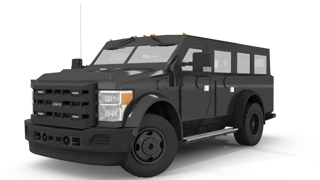 Tactical vehicle 3D model_2