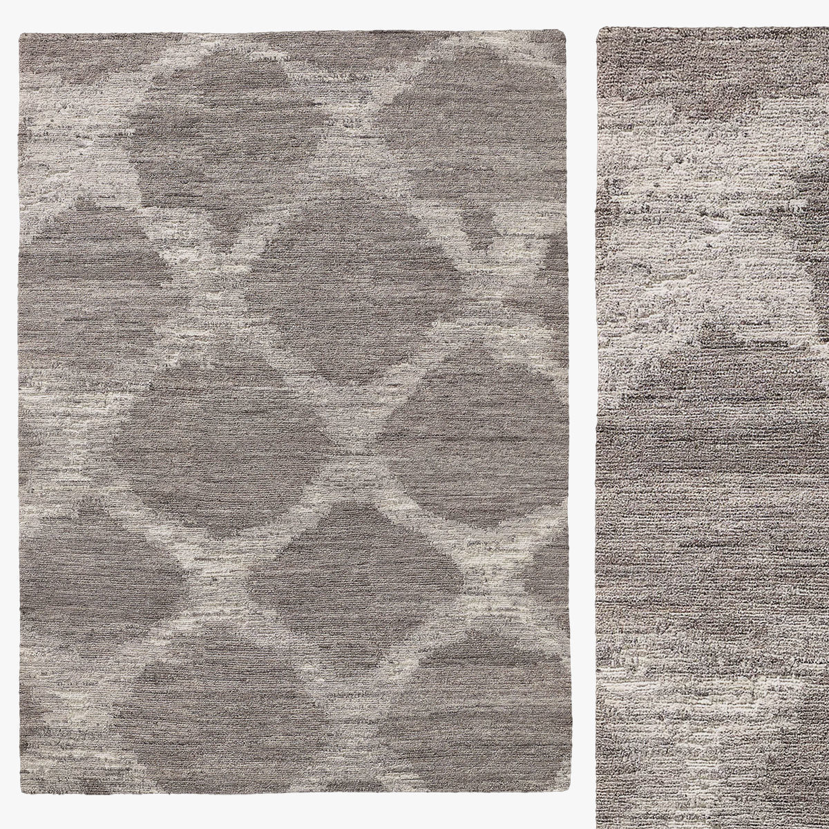 RANA HAND-KNOTTED WOOL RUG B 3D model_7