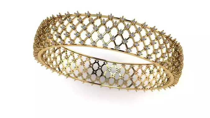 Stone bangle for jali