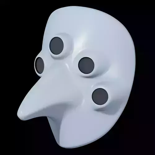 Uta Mask  3D print model