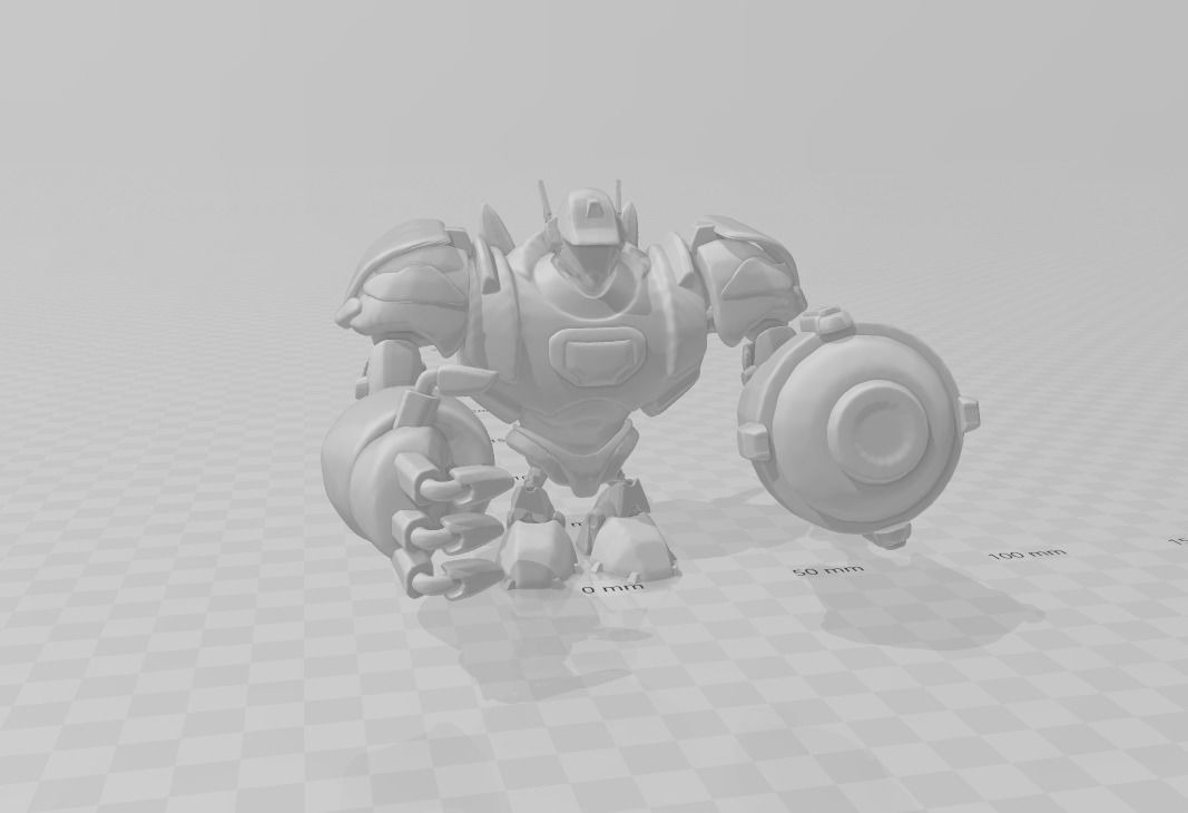 Zenith Games Blitzcrank 3D Model 3D print model_2
