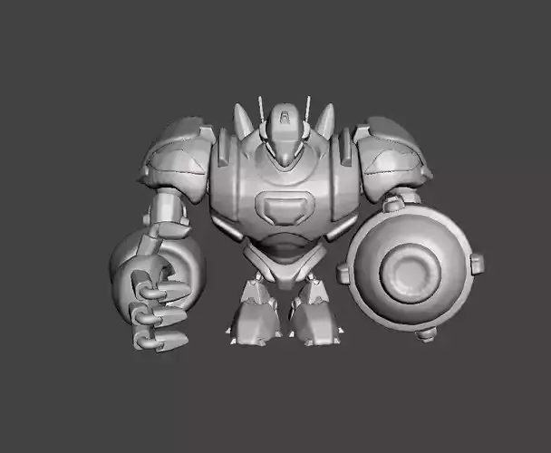Zenith Games Blitzcrank 3D Model 3D print model