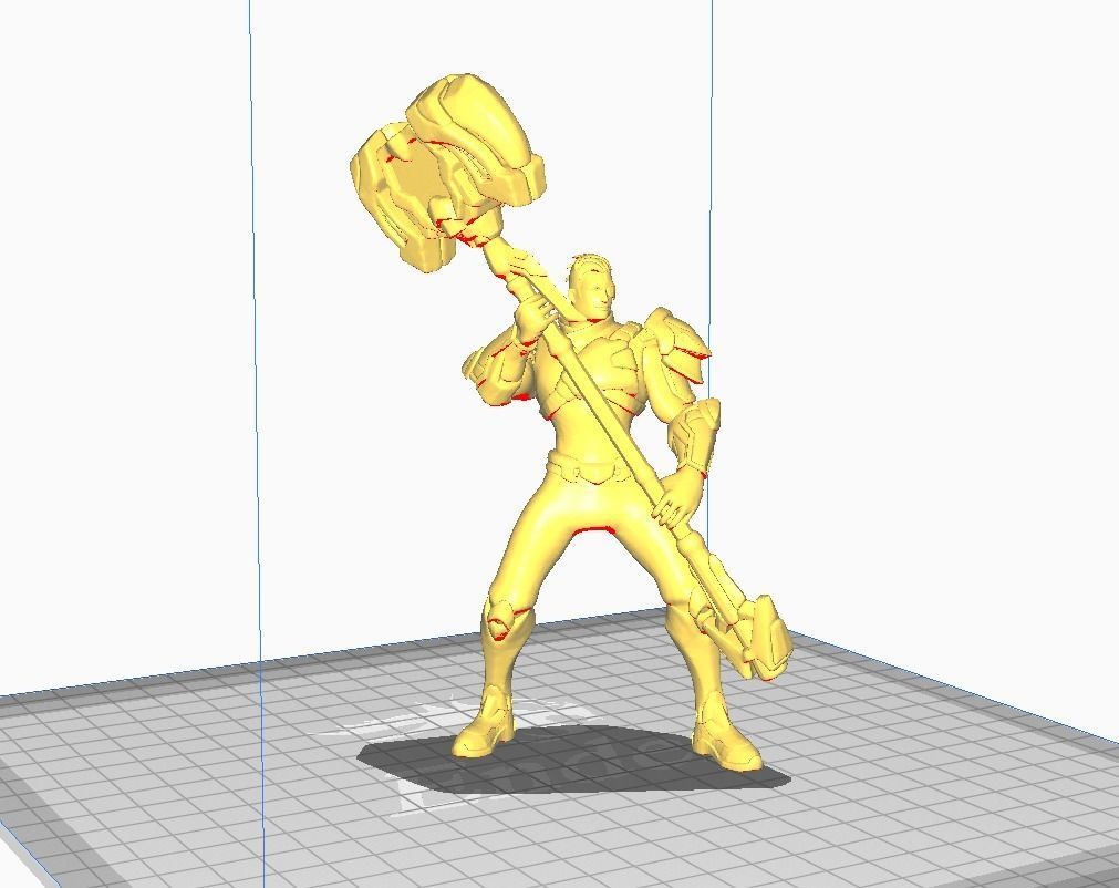 Zenith Games Jayce 3D Model 3D print model_2