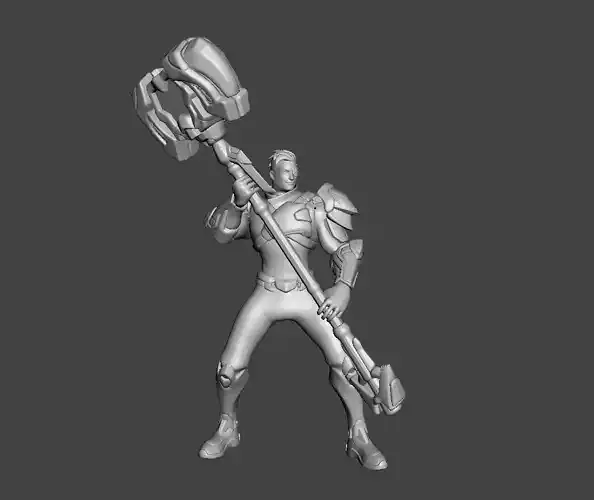 Zenith Games Jayce 3D Model 3D print model