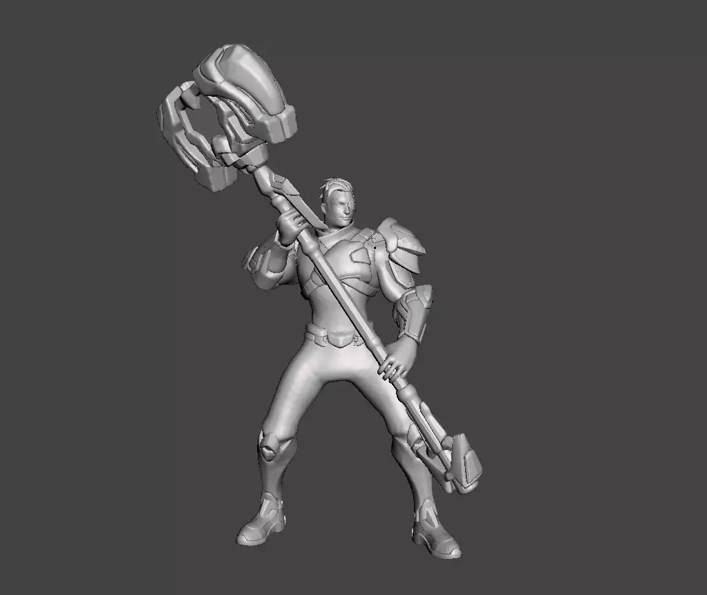 Zenith Games Jayce 3D Model 3D print model_0