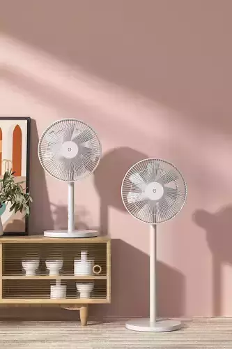 Xiaomi Fan 3D Model Project for C4D and Redshift Render  3D model