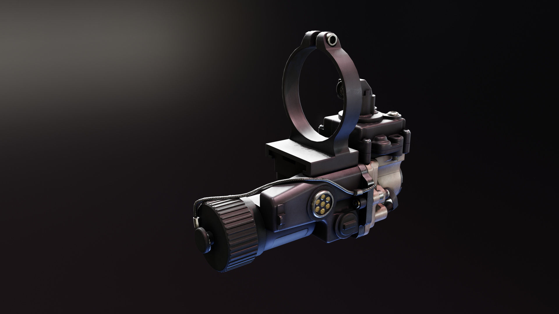 ECOSI SWIR Imager Low-poly 3D model_4
