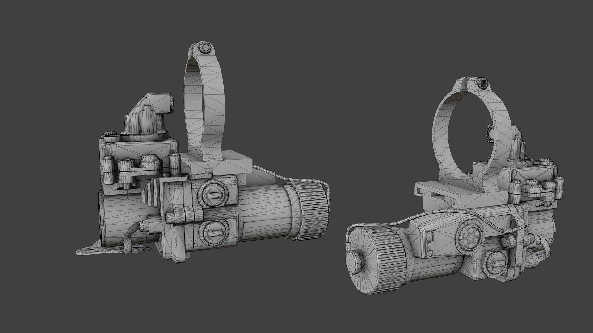 ECOSI SWIR Imager Low-poly 3D model_7