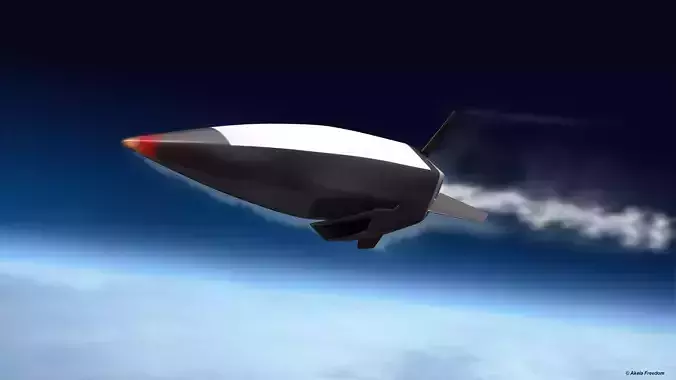 Hypersonic Attack Cruise Missile HACM 3D model