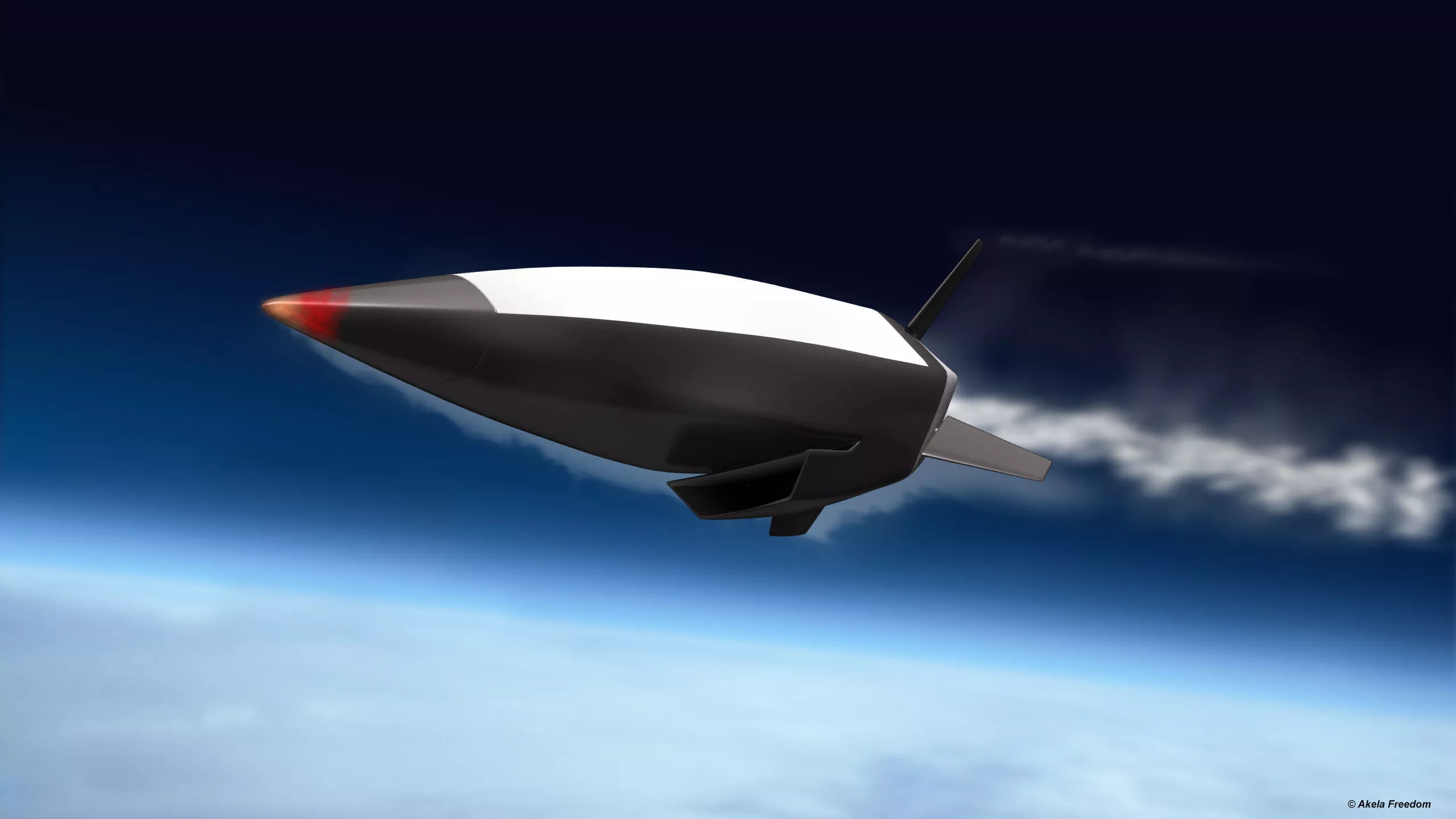Hypersonic Attack Cruise Missile HACM 3D model