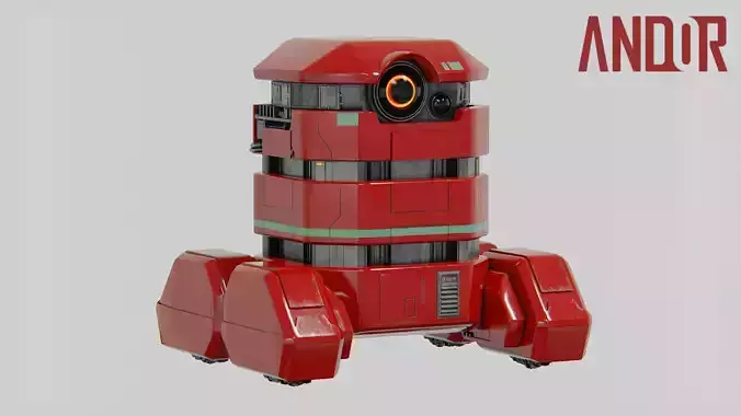 B2EMO Droid FLASHBACK EDITION - Star Wars Andor 3D model